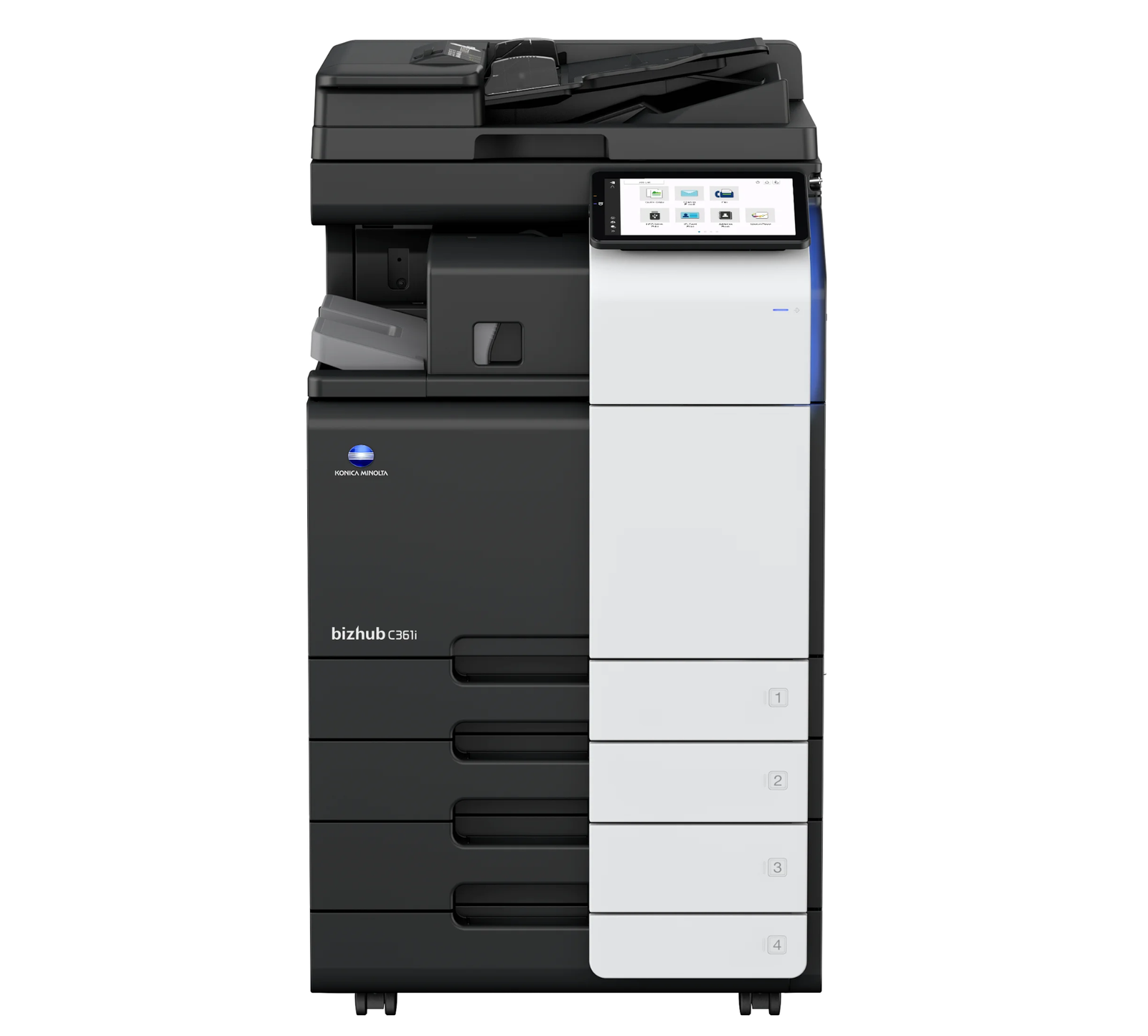 Konica Minolta Bizhub NETWORK COLOR MFP COPIER MODEL C361i (Copier, Network Printer And Scanner)