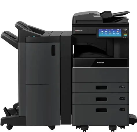 Toshiba E-Studio 2010AC Digital Colour Multifunction Printer (Print Copy Scan A3 / A4 / A5) - Image 2